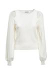 Джемпер INFLUENCER CUT-OUTS SHOULDER, Milk/White - фото 5