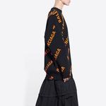 Свитер женский Balenciaga, черный - фото 6