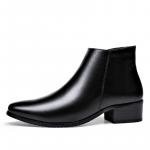 Чёрные мужские полусапоги Cachiotti с мягкой подкладкой - фото