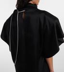 Мини-платье с драпировкой Stella McCartney, черный - фото 5