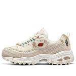 Кроссовки dlites christmas 'beige brown' Skechers, бежевый - фото