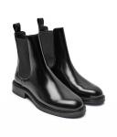 Ботильоны женские Alohas кожаные лакированные, черный - фото 3