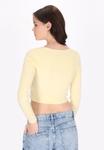 Свитер MYMO Comfy, цвет Light yellow - фото 4
