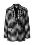Длинный блейзер EDITED Blazer Shannen, черный/белый - фото