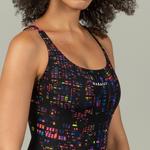 Женский купальник Kamiye 500 - Imo Black Nabaiji - фото 4