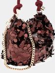 Сумочка GUESS Holiday Shine, Wine red - фото 3