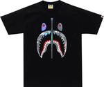 Футболка BAPE City Camo Shark 'Black/Grey', черный - фото