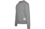 Long Sleeved Crewneck Sweatshirt THOM BROWNE, серый - фото 5