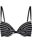 Верх бикини SHORT STORIES, черный/белый - фото