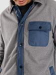 Куртка Passenger Firelight Sherpa Lined Overshirt Jacke, grey marl - фото 7