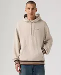 Мужской худи с логотипом Levi'S, загар/бежевый - фото