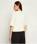 Свитер Regular fit Liu Jo, бежевый - фото 3