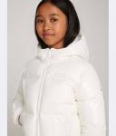 Куртка детская Tommy Hilfiger из переработанного нейлона, белый - фото 3