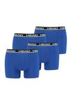 Боксеры HEAD Boxershorts Head Basic Boxer 4P, цвет 006 - Blue / Black - фото
