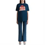 Футболка с принтом логотипа BALLY, синий - фото 4