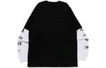 Футболка BAPE Sta Layerd L/S A Bathing Ape, черный - фото 2