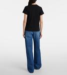 Футболка из хлопкового джерси Florie The Row, черный - фото 3