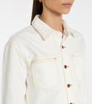 Джинсовое мини-платье Jagger Slvrlake, Natural White - фото 4