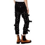 Повседневные брюки мужские черные Loewe, черный - фото 3