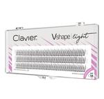 Clavier Vshape light C 0.07, ресницы 14 мм - фото