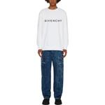 Приталенная толстовка с логотипом Givenchy, белый - фото 2