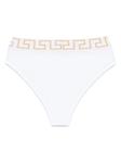 Versace трусы-брифы с узором Greca, белый - фото 2