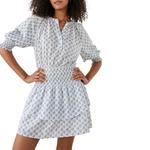 Платье Milana в цвете «Белый голубой плющ» Rails - фото 2