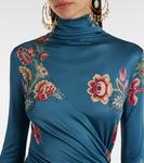 Печатное платье миди Etro, X0885 - фото 4