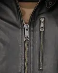 Кожаная куртка TOP GUN "TG20193144", черный - фото 6