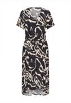 Платье Kaffe BEATHE , Black Nature Organic Lines/Black - фото 5