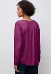 Блуза STREET ONE, фиолетовый - фото 3