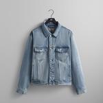 Куртка Kith Centre Denim Jacket, цвет Light Indigo - фото