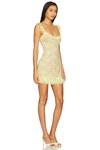 Мини-платье Ava от Runaway The Label, lemon - фото 2