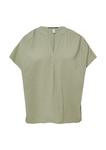 Блуза QS, пастельно-зеленый - фото