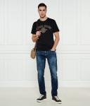 Футболка мужская Guess Jeans с органическим хлопком, черный - фото 2