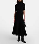 Оксфордовые кожаные ботинки до колена Staud, Black - фото 3