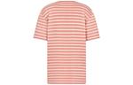 Футболка ss21 stripe letter pattern round collar male pink Dior, розовый - фото 2