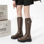 Сапоги женские Old Meow, коричневый - фото 8