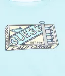 Футболка Regular fit Guess, голубой - фото 3