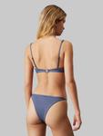 Треугольный бикини-топ Calvin Klein Swimwear Essentials, синий - фото 3