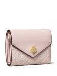 Tory Burch кошелек-конверт с монограммой, розовый - фото 2