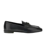 Лоферы Prada Wmns Triangle Logo Loafer, Black - фото