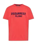 Футболка с логотипом Dsquared2, красный - фото