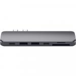 Док-станция Satechi USB Type-C Pro Hub Adapter (Space Gray) ST-CMBPM - фото 2