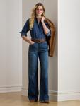 Блуза Lauren Ralph Lauren MESGART, Blue Denim - фото 4