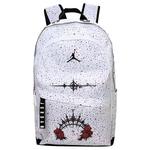 Jordan Полиэстеровый рюкзак унисекс белый - фото