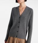 Кардиган Apollo из шерсти S Max Mara, Grey Melange - фото 6