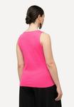 Топ V-NECK TANK Ulla Popken, розовый - фото 4