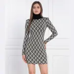 Платье Elisabetta Franchi, белый - фото 2