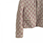 Трикотажная футболка женская розовая CHANEL - фото 5